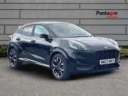 Black Used 2023 Ford Puma Gen-E ST-Line X SUV | £18,495 (A bit pricey)