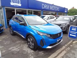 Blue Used 2022 Peugeot 3008 Allure Premium Hatchback | £18,750 (Fair price)