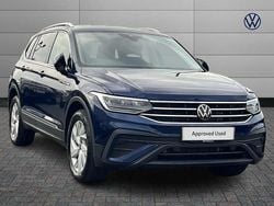 Blue Used 2024 VW Tiguan Allspace Life SUV | £27,100 (Fair price)