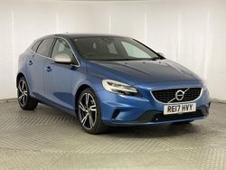 Blue Used 2017 Volvo V40 R-Design Pro Estate | £11,650 (Fair price)