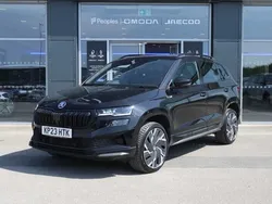 Black Used 2023 Skoda Karoq SportLine SUV | £26,498 (Fair price)