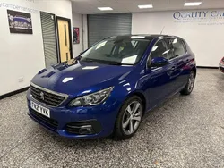 Blue Used 2021 Peugeot 308 Allure Hatchback | £10,500 (Fair price)