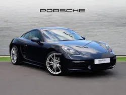 Night blue metallic Used 2017 Porsche 718 Cayman | £42,500 (Expensive)