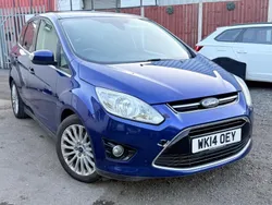 Blue Used 2014 Ford C-MAX Titanium MPV | £3,495 (Good price)