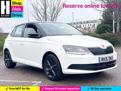 White Used 2016 Skoda Fabia Colour Edition Hatchback | £4,942 (Fair price)