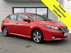 Red Used 2021 Nissan Leaf Acenta Hatchback | £7,995 (Super price)