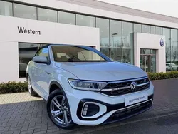 White Used 2025 VW T-Roc Cabriolet R-line Cabriolet | £32,490 (A bit pricey)