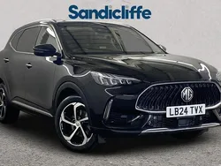 Metallic black pearl Used 2023 MG HS Trophy SUV | £15,819 (Fair price)