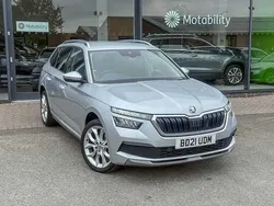 Brilliant silver metallic Used 2021 Skoda Kamiq SE L SUV | £15,724 (Good price)