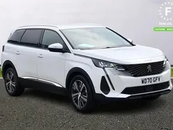 White Used 2020 Peugeot 5008 Allure MPV | £19,899 (Fair price)