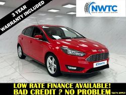 Red Used 2016 Ford Focus Zetec Hatchback | £5,295 (Good price)