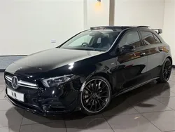 Black Used 2023 Mercedes A35 AMG Premium Plus Hatchback | £35,495
