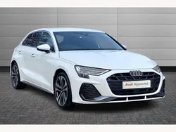 Arkona white Used 2024 Audi A3 S-Line Hatchback | £31,750 (Expensive)