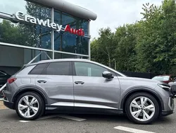 Grey Used 2021 Audi Q4 e-tron S-Line SUV | £24,490
