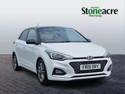 White Used 2019 Hyundai i20 Hatchback | £10,495 (Fair price)