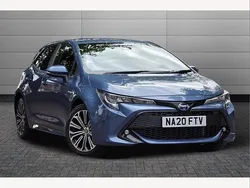 Blue Used 2020 Toyota Corolla Design Hatchback | £16,695 (Fair price)
