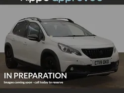 White Used 2019 Peugeot 2008 GT-line SUV | £11,480 (Good price)