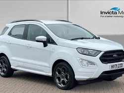 White Used 2021 Ford Ecosport ST-Line SUV | £13,450 (Fair price)
