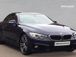 Blue Used 2017 BMW 435 M Sport Cabriolet | £19,995 (A bit pricey)