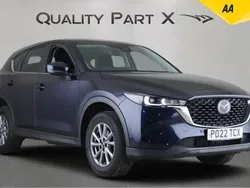 Blue Used 2022 Mazda CX-5 SUV | £17,880 (Good price)