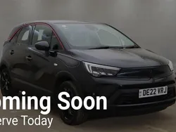 Black Used 2022 Vauxhall Crossland X GS Line SUV | £12,950 (Fair price)