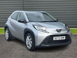 Silver Used 2022 Toyota Aygo PURE Hatchback | £11,659 (Fair price)