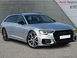 Silver Used 2025 Audi A6 Black Edition Estate | £38,215 (Fair price)