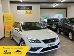 White Used 2019 Seat Leon ST FR Estate | £8,245 (Fair price)