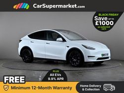 White Used 2022 Tesla Model Y Long Range AWD SUV | £21,487 (Fair price)