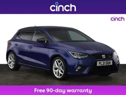 Blue Used 2021 Seat Ibiza FR Hatchback | £11,299 (Fair price)