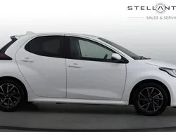 White Used 2023 Toyota Yaris Hybrid Design | £17,645 (Fair price)