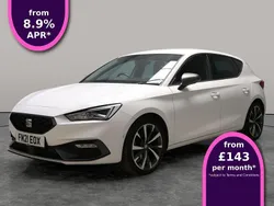 White Used 2021 Seat Leon FR Sport Hatchback | £11,532 (Fair price)