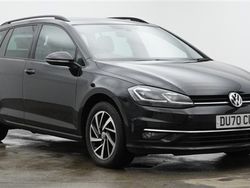 Black metallic Used 2020 VW Golf VII Edition Estate | £11,800 (Fair price)