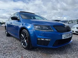 Blue Used 2016 Skoda Octavia vRS Hatchback | £7,990 (Good price)