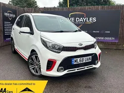 White Used 2018 Kia Picanto GT-Line S Hatchback | £7,999 (Good price)