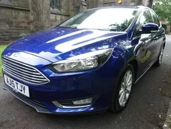 Blue Used 2015 Ford Focus Titanium Hatchback | £7,495 (Fair price)