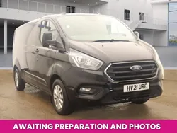 Black Used 2021 Ford Transit Custom Limited | £16,994 (Good price)