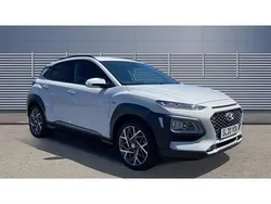 White Used 2020 Hyundai Kona Premium SUV | £15,800 (Fair price)