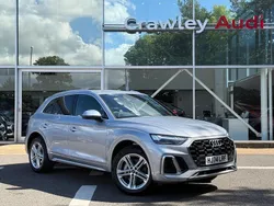 Silver New 2024 Audi Q5 S-Line SUV | £41,140