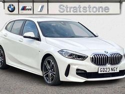 White Used 2023 BMW 118 M Sport Hatchback | £21,523 (Fair price)
