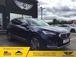 Blue Used 2019 Seat Tarraco 4Drive SUV | £15,995 (Fair price)
