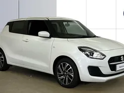 White Used 2021 Suzuki Swift SZ-L Hatchback | £11,989 (Fair price)