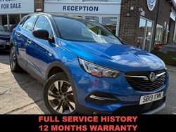 Blue Used 2019 Vauxhall Grandland X Sport SUV | £10,095 (Fair price)