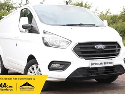 White Used 2022 Ford Transit Custom Limited Van | £18,990 (Fair price)