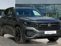 Silicon grey metallic Used 2023 VW Touareg Black Edition SUV | £43,096 (Good price)