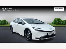 White Used 2024 Toyota Prius Hatchback | £31,995 (Expensive)