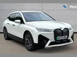 Alpine white Used 2024 BMW iX M Sport SUV | £41,783 (Fair price)