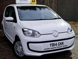 White Used 2014 VW up! move up! Hatchback | £5,625 (Fair price)