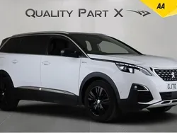 White Used 2020 Peugeot 5008 GT-line MPV | £15,500 (Fair price)