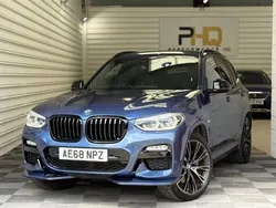 Blue Used 2018 BMW X3 M Sport SUV | £20,945 (Super price)